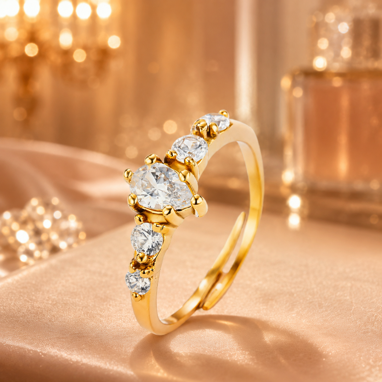💖Bague Valentina Dorée💖