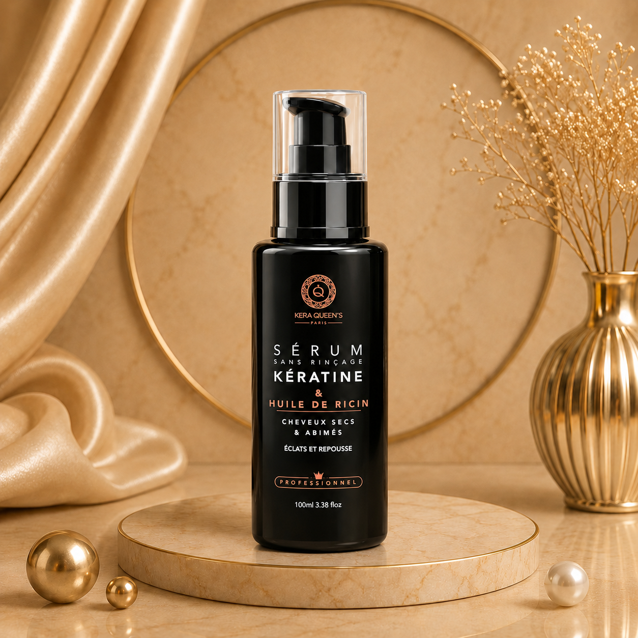 🌿 Sérum Tanin & Kératine
