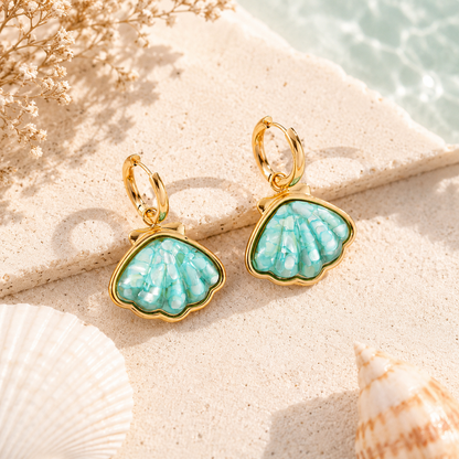 ✨Boucles d’Oreilles Perle des Mers ✨