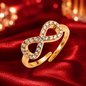 🌹 Bague Éternia Dorée 🌹