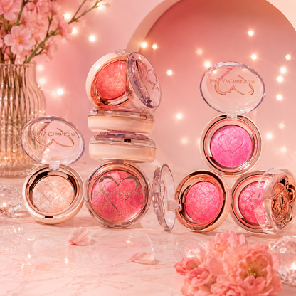 Blush Marbré Minéralisé Éclat Rosé