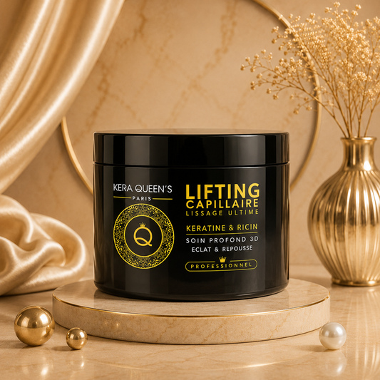 🌿🧴 Masque Lifting Kératine & Huile de Ricin 🧴🌿