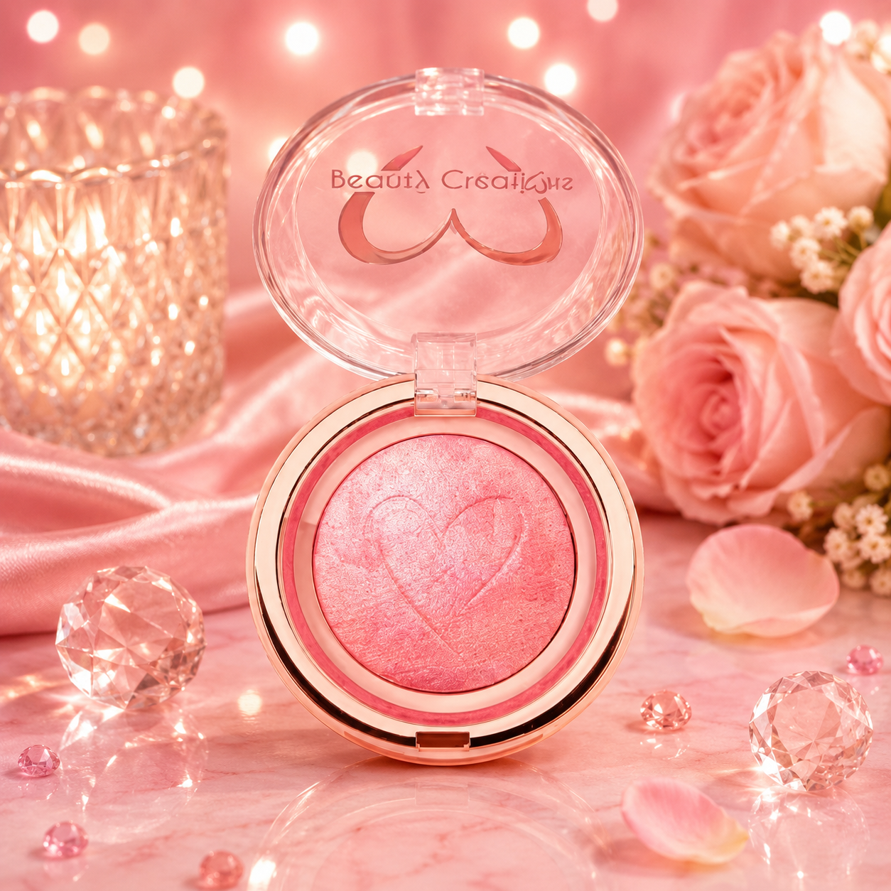 ✨Blush Marbré Minéralisé Éclat Rosé