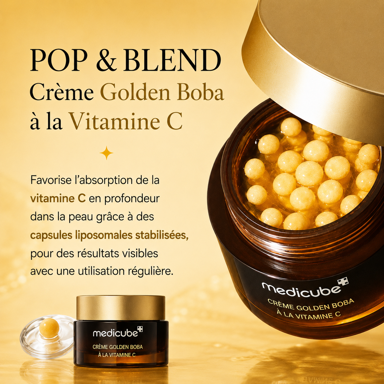 Skincare medicube crème Deep Vita C en Capsules 55 g