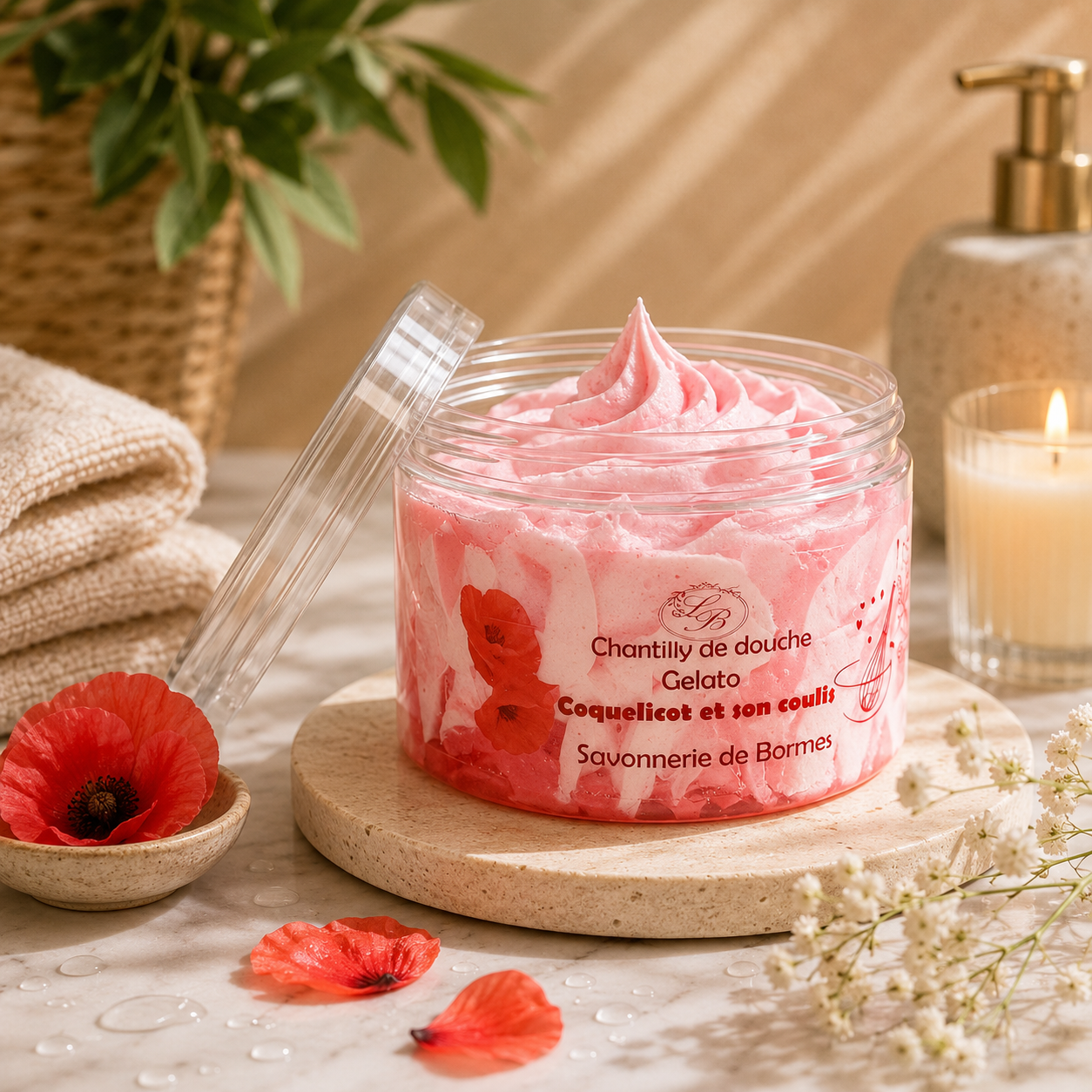 Chantilly de douche et bain 100 g